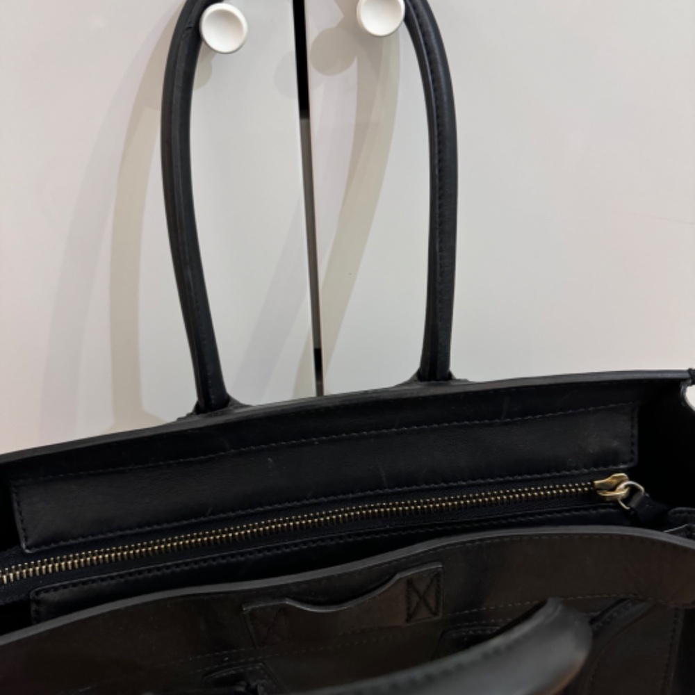 CELINE Smooth Calfskin Mini Luggage Black - Picture 5 of 7